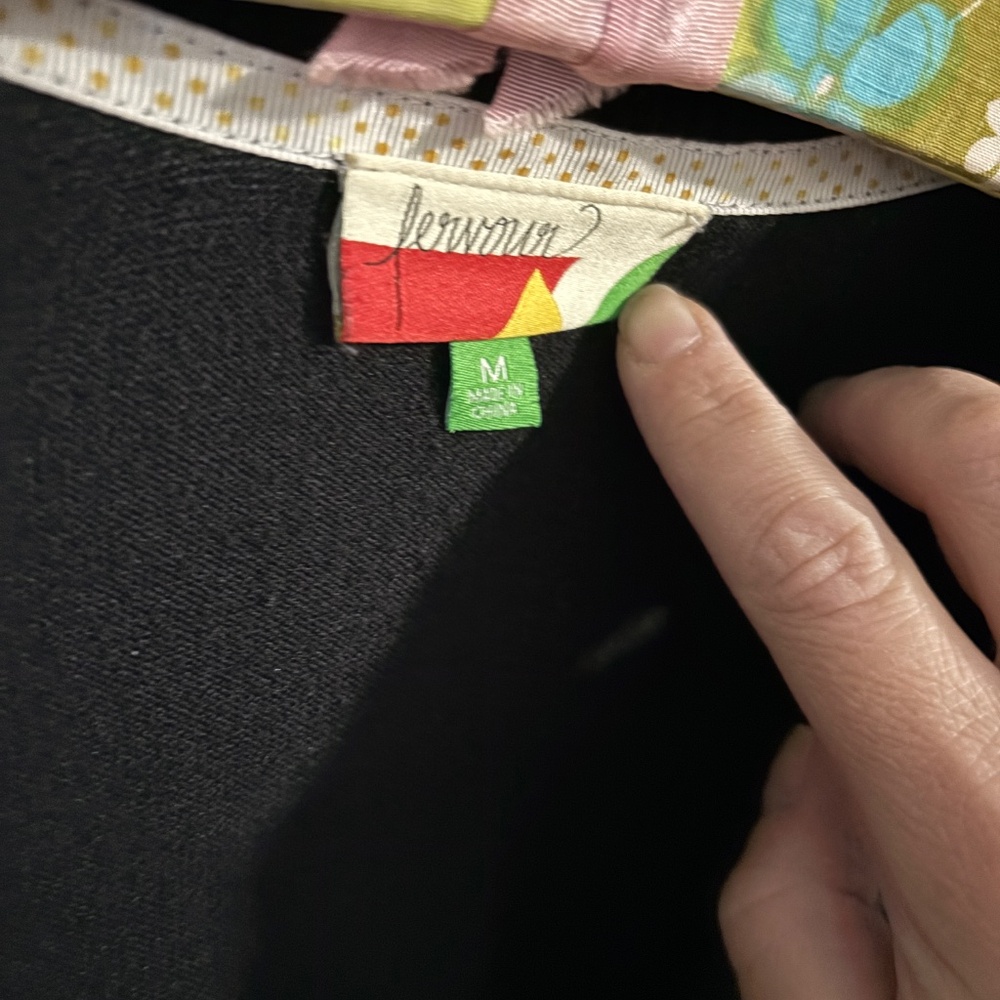 Modcloth Fervour Cropped Cardigan / Black - Picture 2 of 3